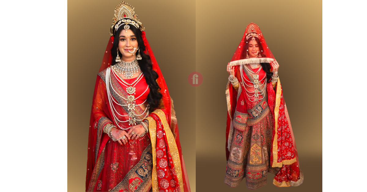 Unveiling The Majestic Bridal Look of Mata Sita in Sony Entertainment Television’s Divine Epic, Shrimad Ramayan.